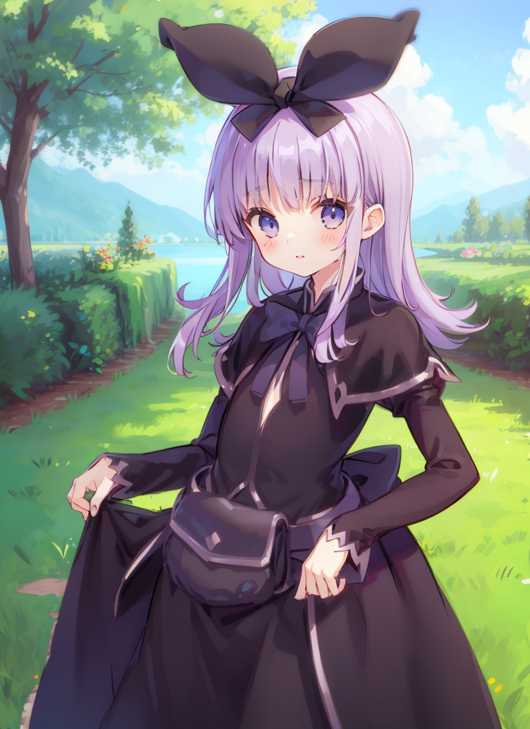 00579-676240056-1girl,black bow,purple hair,long hair,,skirt lift.png